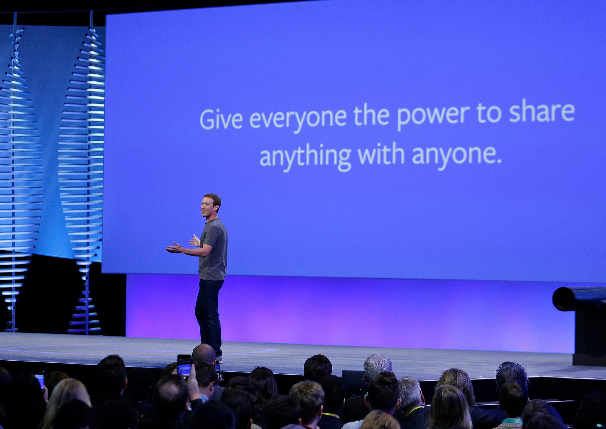 Image of Mark Zuckerberg and a big title: 